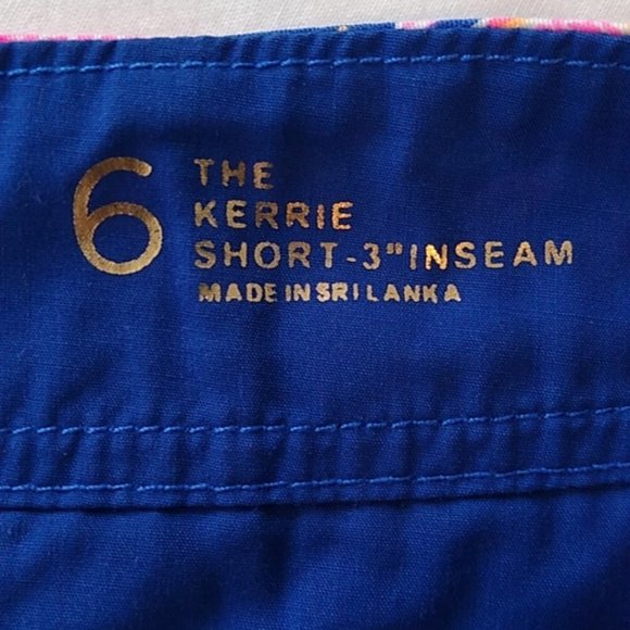 Lilly Pulitzer Kerrie Shorts Size 6 - Picture 3 of 10